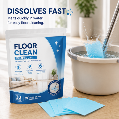 Floor Cleaning Wipes—Instant Cleaning, No Residue