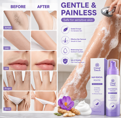 Gentle Hair Removal Solution – Painless Hair Dissolving for All Skin Types