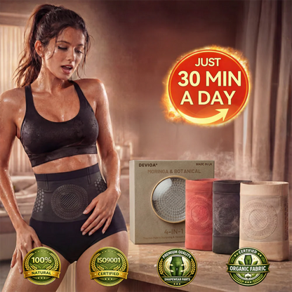 🎖️𝐎𝐟𝐟𝐢𝐜𝐢𝐚𝐥 𝐁𝐫𝐚𝐧𝐝 𝐒𝐭𝐨𝐫𝐞 | DEVIOA® 🐉✨𝟐𝟎𝟐𝟔 Moringa & Botanical 4-In-1 Thermo-Matrix Sculpting & Sweat-Enhancing Shorts
