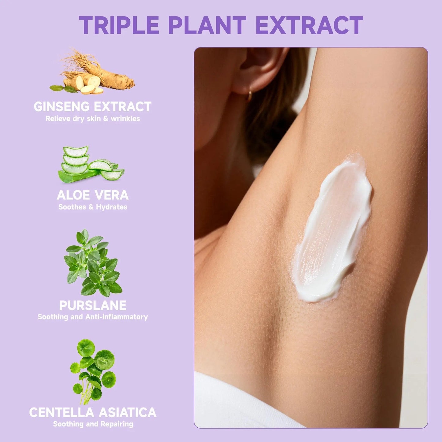 Gentle Hair Removal Solution – Painless Hair Dissolving for All Skin Types